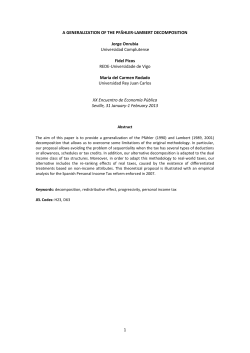 1 A GENERALIZATION OF THE PF&Auml;HLER
