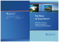 The Role of Electricity