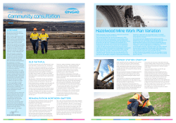 Community consultation