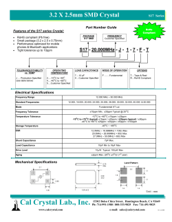 S17 - Cal Crystal Lab