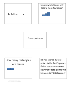 1, 3, 5, 7, ___,___ How many rectangles are there?