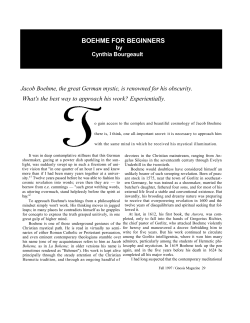 boehme for beginners