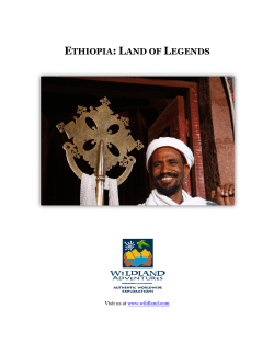ethiopia: land of legends