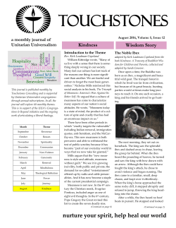 touchstones - Sedona Unitarian Universalist Fellowship