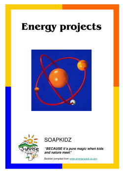 Energy projects