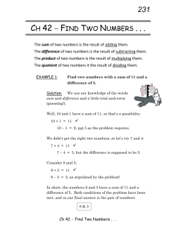 Ch 42 - Math With Steve
