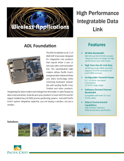 English - Pacific Crest