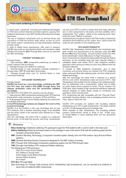 STH (SMD Through Hole)