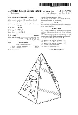 Five sided pyramid alarm unit