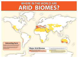 Muttart Arid Biome Map