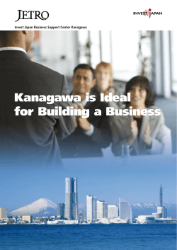 Kanagawa is Ideal for Building a Business