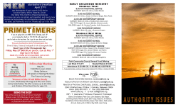 BEING THE BODY Fellowship Meeting storytellers breakfast April 27th!