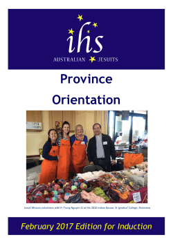 Province Orientation