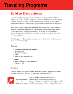 Build an Electrophorus