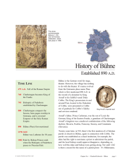 History of B&uuml;hne - HistoryWriter.net
