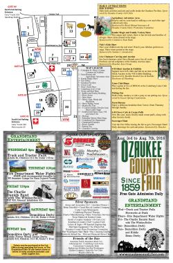 thank our sponsors - Ozaukee County Fair