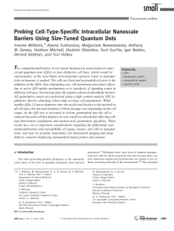 probing cell type specific intracellular nanoscale barriers using size