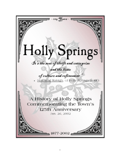 Read the Complete History in this Booklet