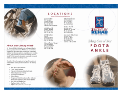 Foot and Ankle - 21st Century Rehab
