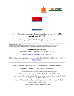 Study of structural, magnetic and electrical properties on
