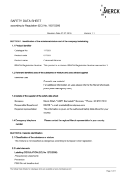 safety data sheet - Merck Performance Materials