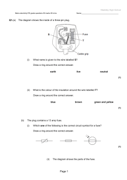 Page 1 - Madeley High School