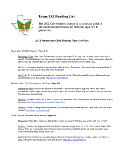 Texas 2X2 Reading List