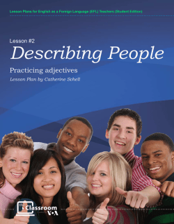 Describing People