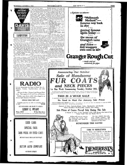 fur coats - NYS Historic Newspapers