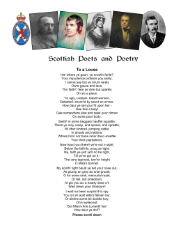Scottish Poets and Poetry