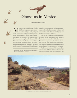 Dinosaurs in Mexico - Revistas