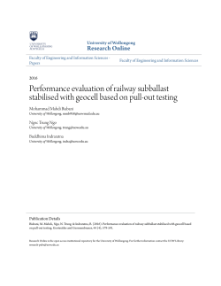 Performance evaluation of railway subballast