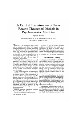 A Critical Examination of Some Recent Theoretical