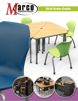 Order Guide - Marco Group Inc.