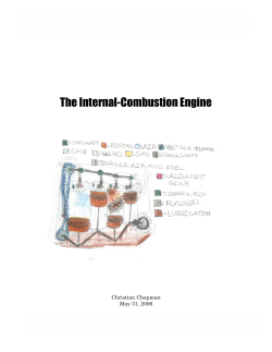The Internal-Combustion Engine