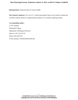 Functional Characterization of Type