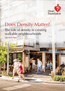 Does Density Matter? - The Heart Foundation