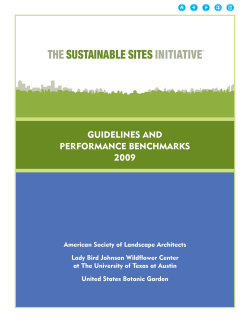 Guidelines and Performance Benchmarks 2009
