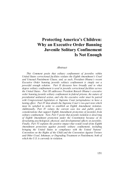 Protecting America`s Children: Why an Executive Order Banning