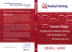 Seven Steps To Effective Problem