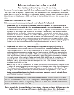 Informaci&oacute;n importante sobre seguridad