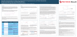 Automatic Characterization of Lipids Using Charge Remote