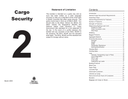 Booklet 2 - Cargo Security