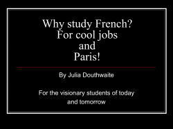 Angers atelier - University of Notre Dame