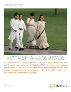 a dynasty at crossroads - News Analysis Graphics