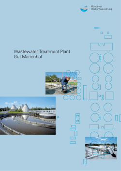 Wastewater Treatment Plant Gut Marienhof