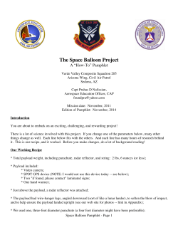 The Space Balloon Project
