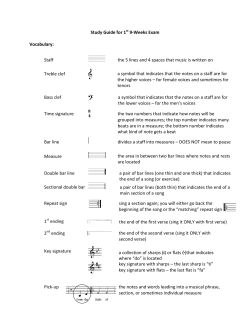 Exam Review (Vocabulary)