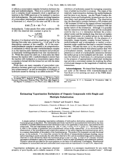 Estimating Vaporization Enthalpies of Organic Compounds with