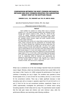 comparision between the most common mechanical methods and